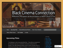 Tablet Screenshot of blackcinemaconnection.com